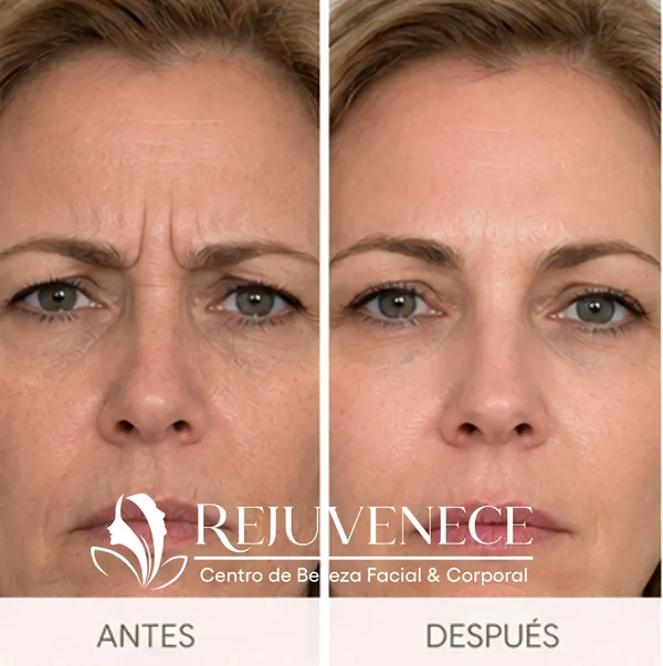 Resultados Botox antes y después