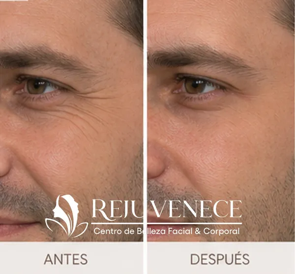 Botox antes y después real